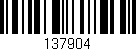 Código de barras (EAN, GTIN, SKU, ISBN): '137904'