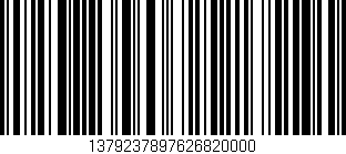 Código de barras (EAN, GTIN, SKU, ISBN): '1379237897626820000'