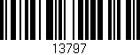 Código de barras (EAN, GTIN, SKU, ISBN): '13797'