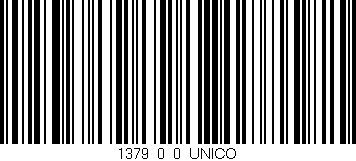 Código de barras (EAN, GTIN, SKU, ISBN): '1379_0_0_UNICO'