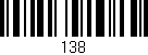 Código de barras (EAN, GTIN, SKU, ISBN): '138'