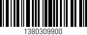 Código de barras (EAN, GTIN, SKU, ISBN): '1380309900'