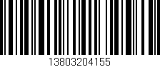 Código de barras (EAN, GTIN, SKU, ISBN): '13803204155'