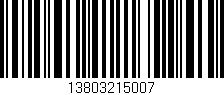 Código de barras (EAN, GTIN, SKU, ISBN): '13803215007'