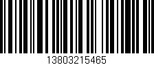 Código de barras (EAN, GTIN, SKU, ISBN): '13803215465'