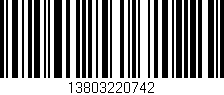 Código de barras (EAN, GTIN, SKU, ISBN): '13803220742'