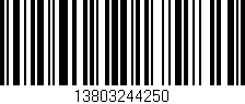 Código de barras (EAN, GTIN, SKU, ISBN): '13803244250'