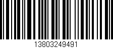 Código de barras (EAN, GTIN, SKU, ISBN): '13803249491'