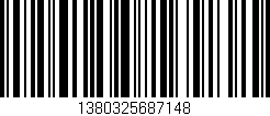 Código de barras (EAN, GTIN, SKU, ISBN): '1380325687148'
