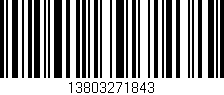 Código de barras (EAN, GTIN, SKU, ISBN): '13803271843'