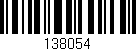 Código de barras (EAN, GTIN, SKU, ISBN): '138054'