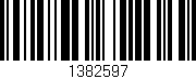 Código de barras (EAN, GTIN, SKU, ISBN): '1382597'