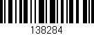 Código de barras (EAN, GTIN, SKU, ISBN): '138284'
