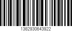 Código de barras (EAN, GTIN, SKU, ISBN): '1382930643922'