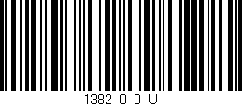 Código de barras (EAN, GTIN, SKU, ISBN): '1382_0_0_U'
