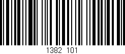 Código de barras (EAN, GTIN, SKU, ISBN): '1382/101'