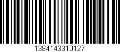 Código de barras (EAN, GTIN, SKU, ISBN): '1384143310127'
