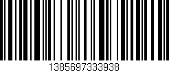 Código de barras (EAN, GTIN, SKU, ISBN): '1385697333938'