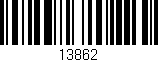 Código de barras (EAN, GTIN, SKU, ISBN): '13862'