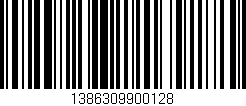 Código de barras (EAN, GTIN, SKU, ISBN): '1386309900128'