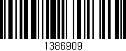 Código de barras (EAN, GTIN, SKU, ISBN): '1386909'