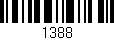 Código de barras (EAN, GTIN, SKU, ISBN): '1388'