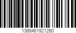 Código de barras (EAN, GTIN, SKU, ISBN): '1389461921260'