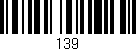 Código de barras (EAN, GTIN, SKU, ISBN): '139'