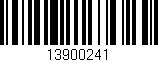 Código de barras (EAN, GTIN, SKU, ISBN): '13900241'