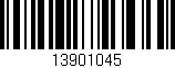 Código de barras (EAN, GTIN, SKU, ISBN): '13901045'