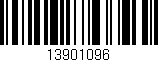 Código de barras (EAN, GTIN, SKU, ISBN): '13901096'