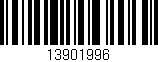 Código de barras (EAN, GTIN, SKU, ISBN): '13901996'
