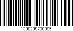 Código de barras (EAN, GTIN, SKU, ISBN): '1390239780095'