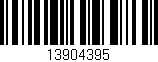Código de barras (EAN, GTIN, SKU, ISBN): '13904395'