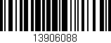 Código de barras (EAN, GTIN, SKU, ISBN): '13906088'