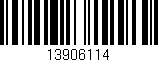 Código de barras (EAN, GTIN, SKU, ISBN): '13906114'