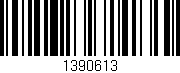 Código de barras (EAN, GTIN, SKU, ISBN): '1390613'