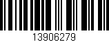Código de barras (EAN, GTIN, SKU, ISBN): '13906279'