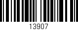 Código de barras (EAN, GTIN, SKU, ISBN): '13907'