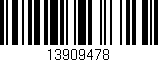 Código de barras (EAN, GTIN, SKU, ISBN): '13909478'