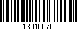 Código de barras (EAN, GTIN, SKU, ISBN): '13910676'