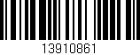 Código de barras (EAN, GTIN, SKU, ISBN): '13910861'