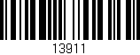 Código de barras (EAN, GTIN, SKU, ISBN): '13911'