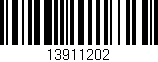 Código de barras (EAN, GTIN, SKU, ISBN): '13911202'