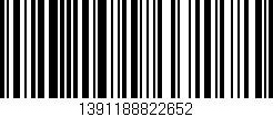 Código de barras (EAN, GTIN, SKU, ISBN): '1391188822652'