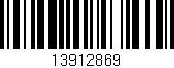 Código de barras (EAN, GTIN, SKU, ISBN): '13912869'