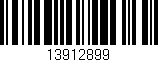 Código de barras (EAN, GTIN, SKU, ISBN): '13912899'