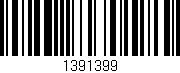 Código de barras (EAN, GTIN, SKU, ISBN): '1391399'