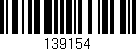 Código de barras (EAN, GTIN, SKU, ISBN): '139154'