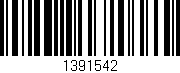 Código de barras (EAN, GTIN, SKU, ISBN): '1391542'